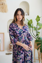 Cargar imagen en el visor de la galería, Vestido Violeta Flores

