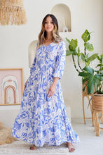 Cargar imagen en el visor de la galería, Vestido Violeta Azul
