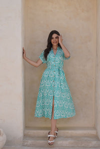 Vestido Paz Verde