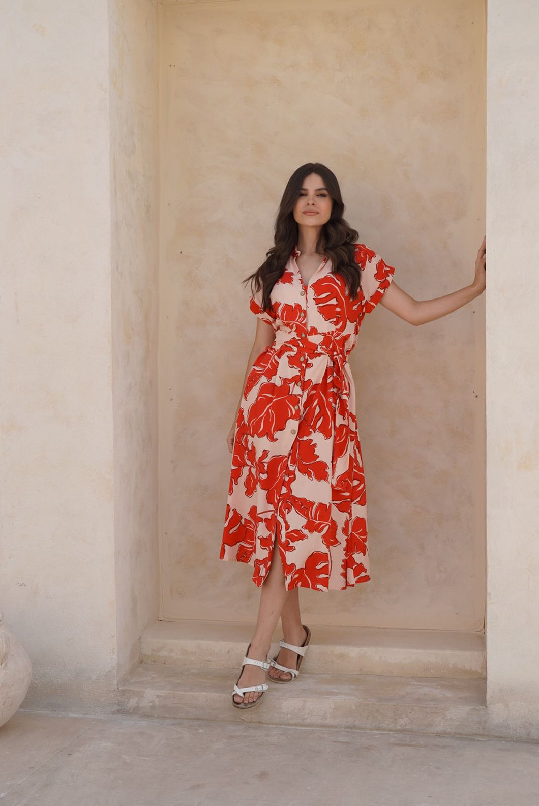 Vestido Paz Rosa