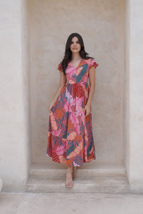 Vestido Milán Salmón
