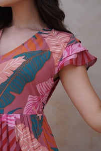 Vestido Milán Salmón