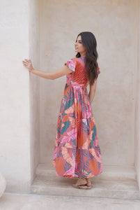 Vestido Milán Salmón