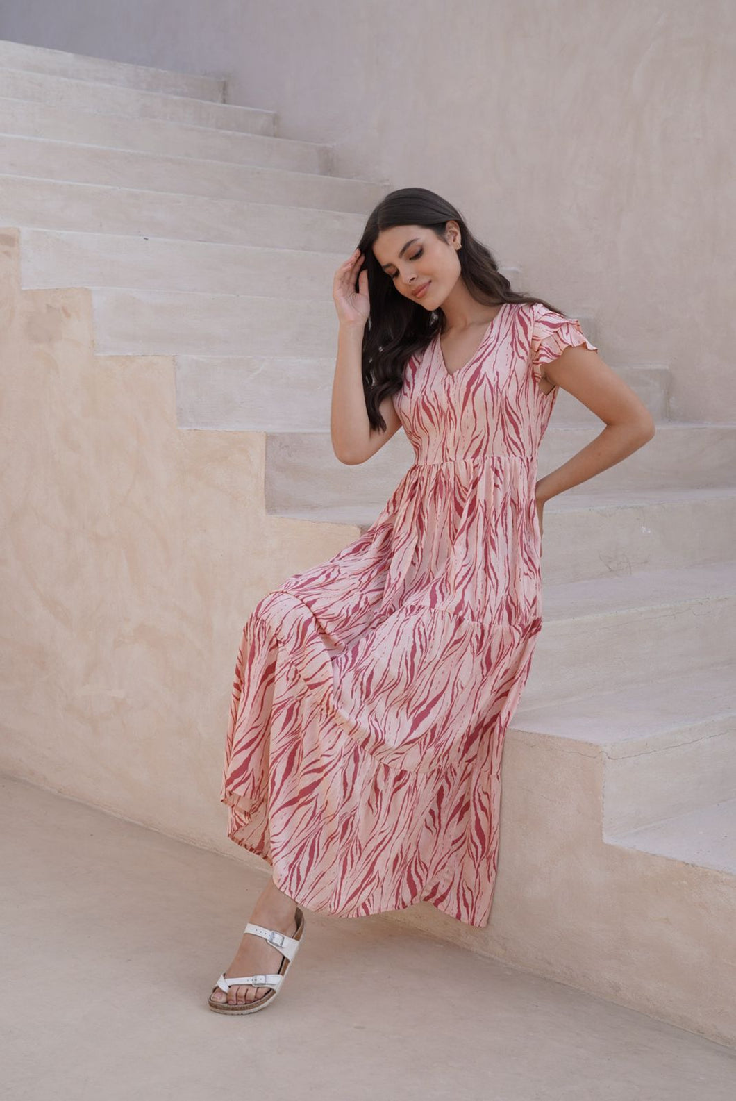 Vestido Milán Cebra