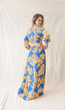 Cargar imagen en el visor de la galería, Vestido Sereny Azul Mostaza

