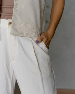 Pantalón Stay Marfil