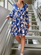 Cargar imagen en el visor de la galería, Vestido Santana Happy Blue
