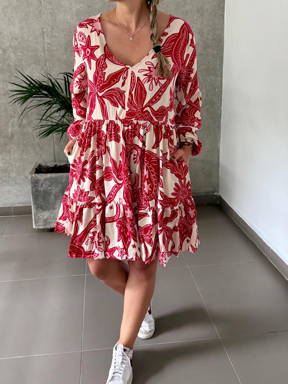 Vestido Santana Happy Cherry