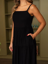 Cargar imagen en el visor de la galería, Vestido Lily Plane Negro
