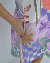 Cargar imagen en el visor de la galería, Vestido Abril Flores Lila
