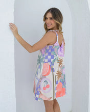 Cargar imagen en el visor de la galería, Vestido Abril Flores Lila
