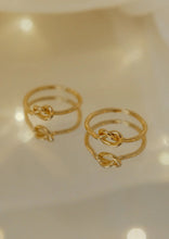 Cargar imagen en el visor de la galería, Pacto Anillos Lazo Madre e Hija (Set x 2 Anillos) ⋆ Unión Eterna)
