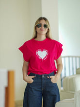 Cargar imagen en el visor de la galería, Anne Corazón estampado Rojo
