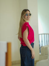 Cargar imagen en el visor de la galería, Anne Corazón estampado Rojo
