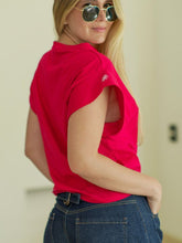 Cargar imagen en el visor de la galería, Anne Corazón estampado Rojo
