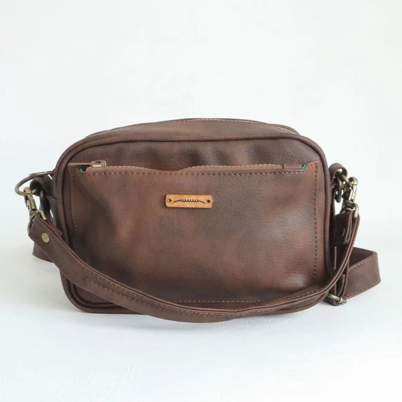 Bandolera Anita Mocca