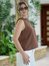 Cargar imagen en el visor de la galería, Blusa Bianca Cafe
