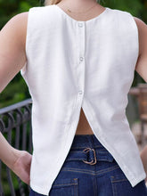 Cargar imagen en el visor de la galería, Blusa Bianca Crudo
