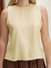 Cargar imagen en el visor de la galería, Blusa Bianca Crudo Mantequilla
