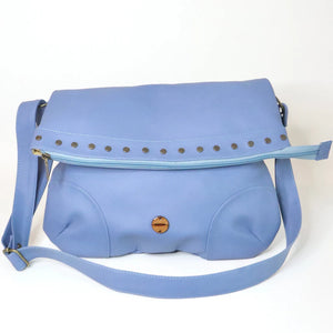 Bandolera Doblez Azul Violeta