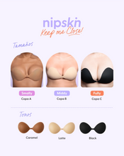 Cargar imagen en el visor de la galería, Brasier Invisible Adhesivo de Silicona, Keep Me Close - Nipskin®
