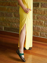 Cargar imagen en el visor de la galería, Vestido Celia Mantequilla
