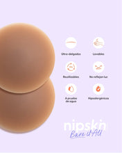 Cargar imagen en el visor de la galería, Cubrepezones de Silicona Reutilizable - Nipskin® - Nipple Covers
