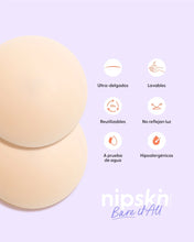 Cargar imagen en el visor de la galería, Cubrepezones de Silicona Reutilizable - Nipskin® - Nipple Covers
