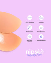 Cargar imagen en el visor de la galería, Cubre Pezones de Silicona para Senos Pequeños - Nipskin®
