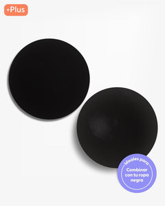 Cubre Pezón de Silicona Negro - Nipskin