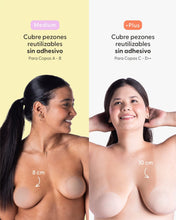 Cargar imagen en el visor de la galería, Cubre pezones Sin Adhesivo Reutilizables, Bring It On | Nipskin®
