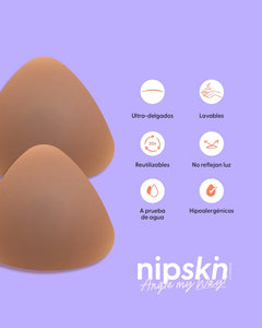 Cubre Pezones Triangulares de Silicona - Nipskin®