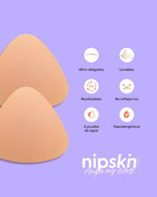 Cargar imagen en el visor de la galería, Cubre Pezones Triangulares de Silicona - Nipskin®
