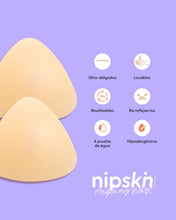 Cargar imagen en el visor de la galería, Cubre Pezones Triangulares de Silicona - Nipskin®

