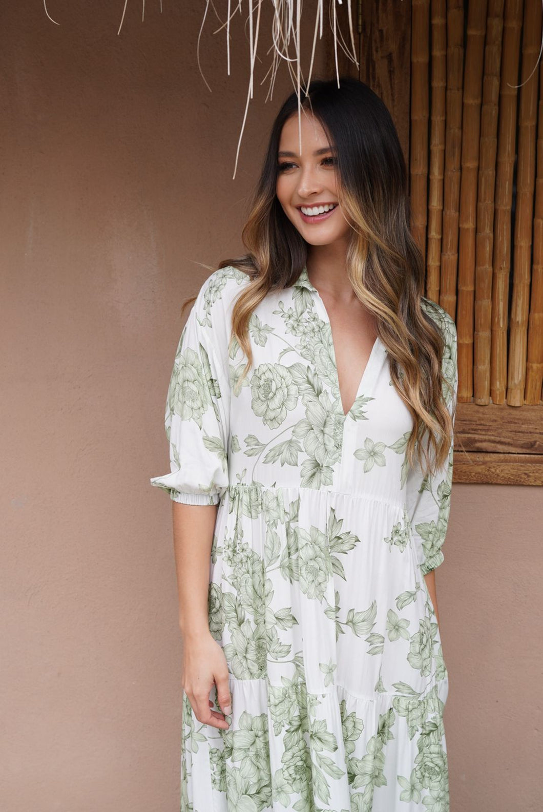Vestido Kira Botánico