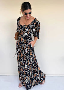 Vestido Demetria Estampado