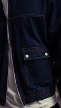 Cargar imagen en el visor de la galería, Denim Jacket Two-Way Zipper
