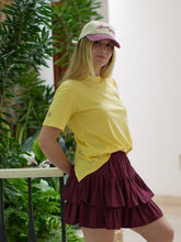 Cargar imagen en el visor de la galería, Camiseta Dina corazón doble Mantequilla
