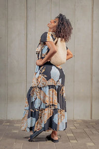 Vestido Juanita Hojas