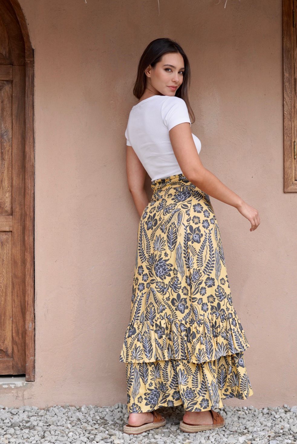 Falda Lila Isla Mostaza