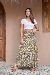 Falda Lila Isla Mostaza