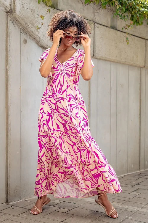 Vestido Juanita Rosa