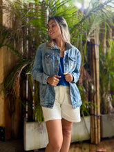 Cargar imagen en el visor de la galería, Chaqueta Maja Indigo Medio
