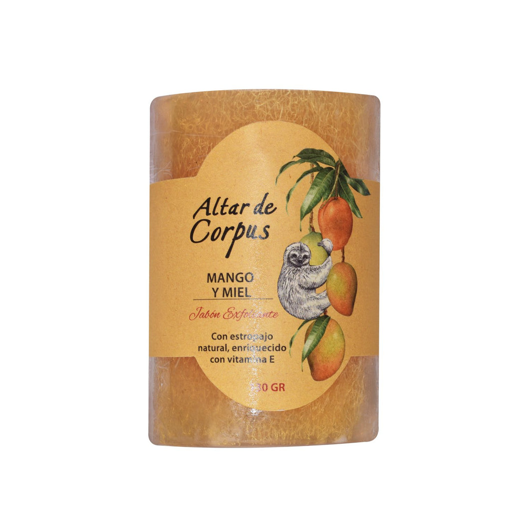 Jabón exfoliante Mango Miel 130 gr