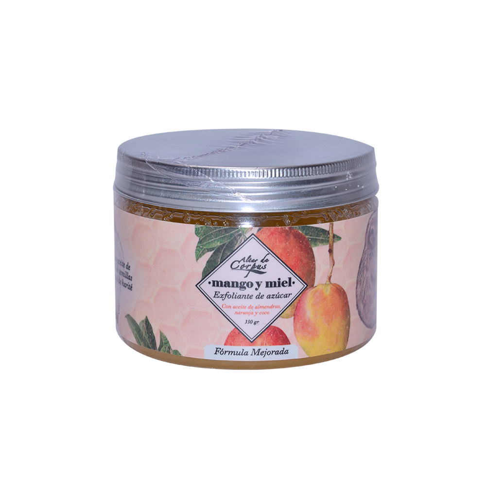 Exfoliante de azúcar de Mango Miel
