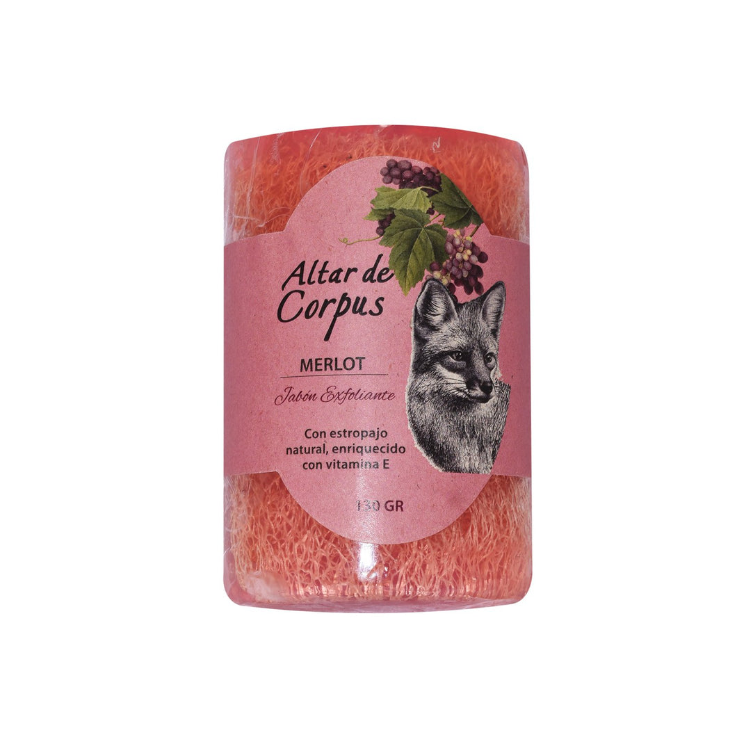 Jabón exfoliante Merlot 130 gr