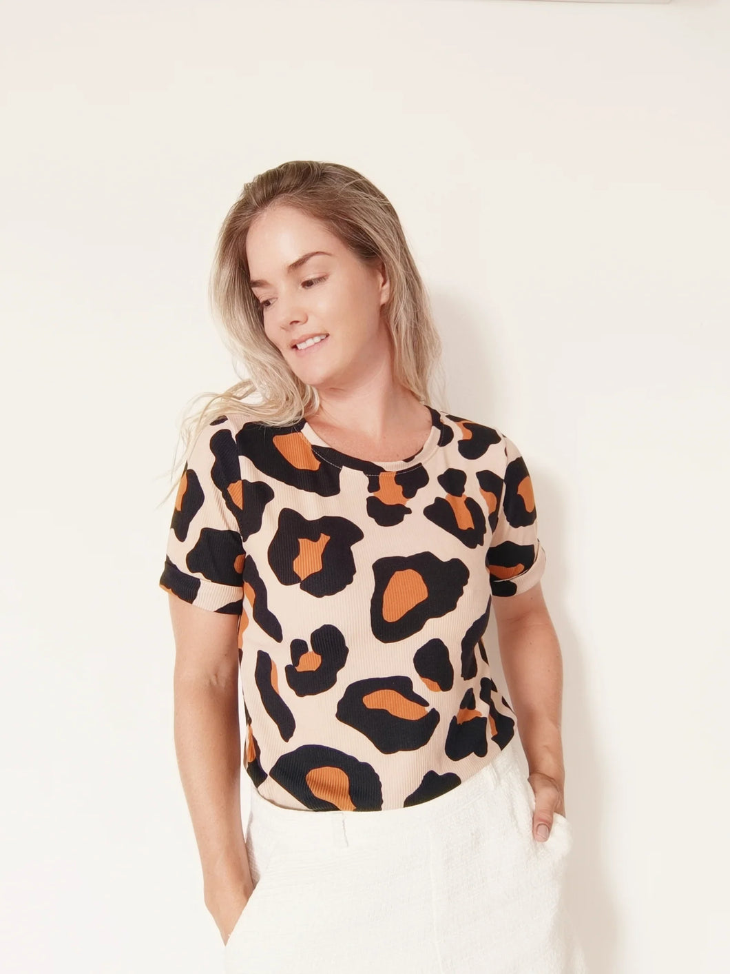 Camisa Suiza Animal Print