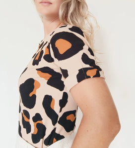 Camisa Suiza Animal Print