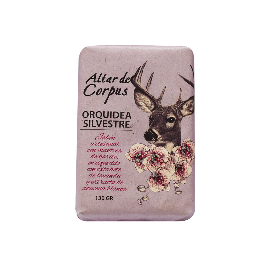 Jabón artesanal de Orquídea Silvestre 130gr