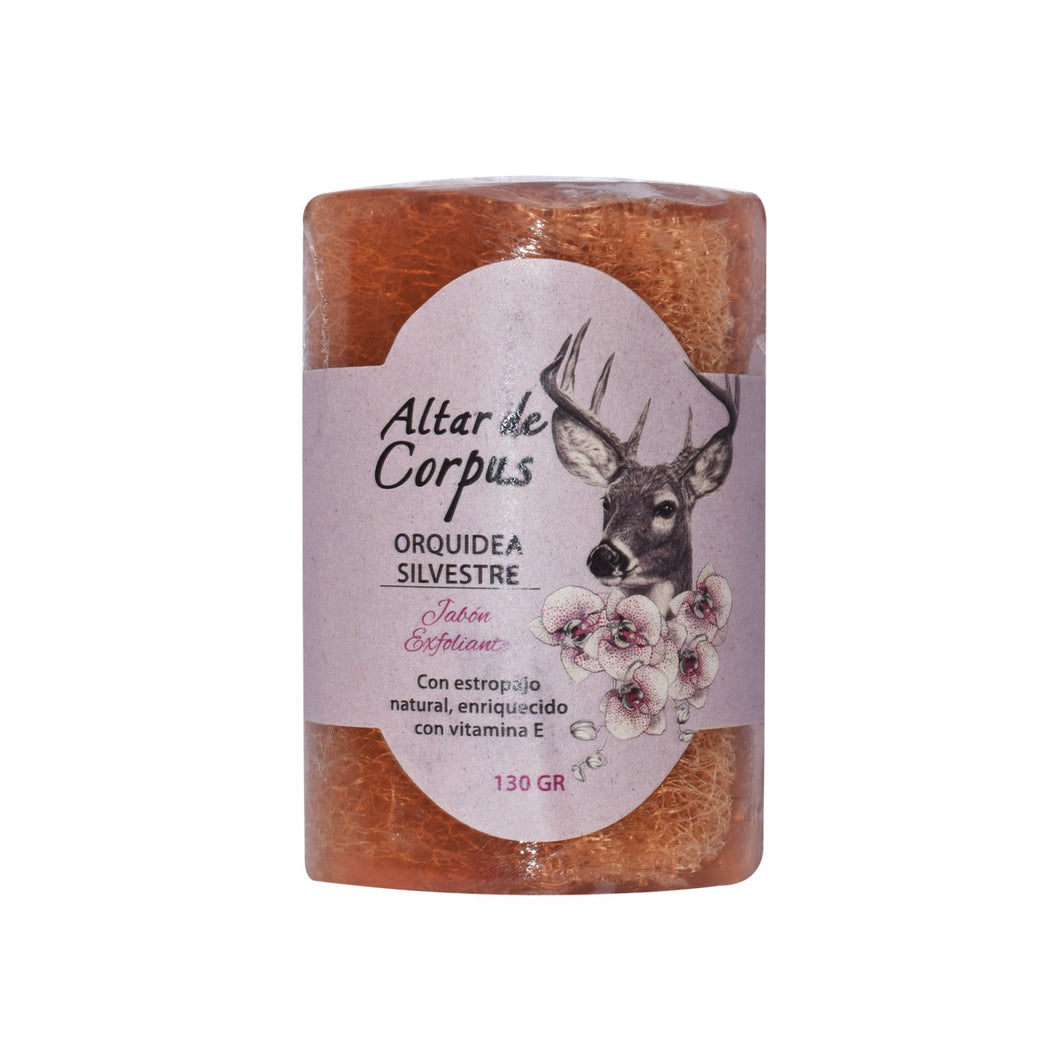 Jabón exfoliante Orquídea Silvestre 130 gr